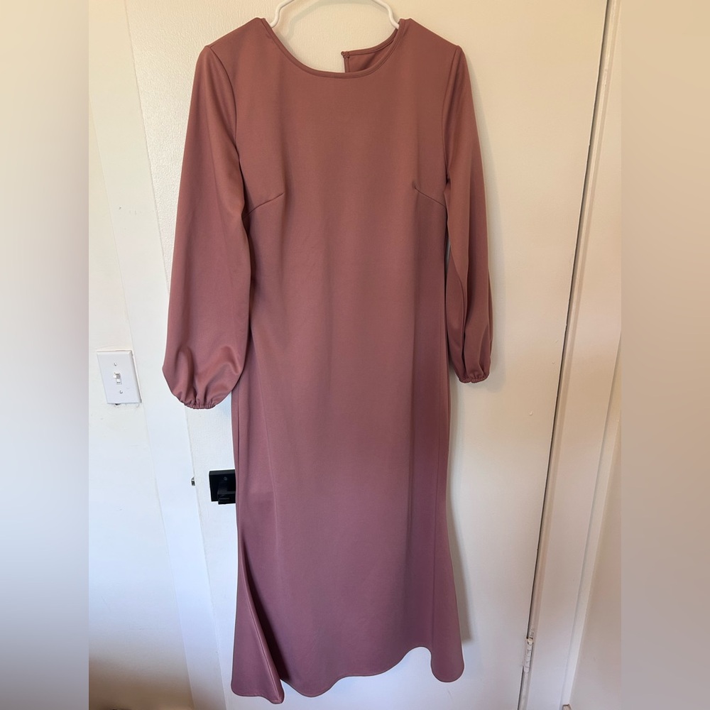 Elegant Mauve Dress